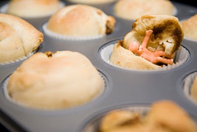 mardi gras king cupcakes