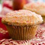 Peach Cobbler Cupcakes