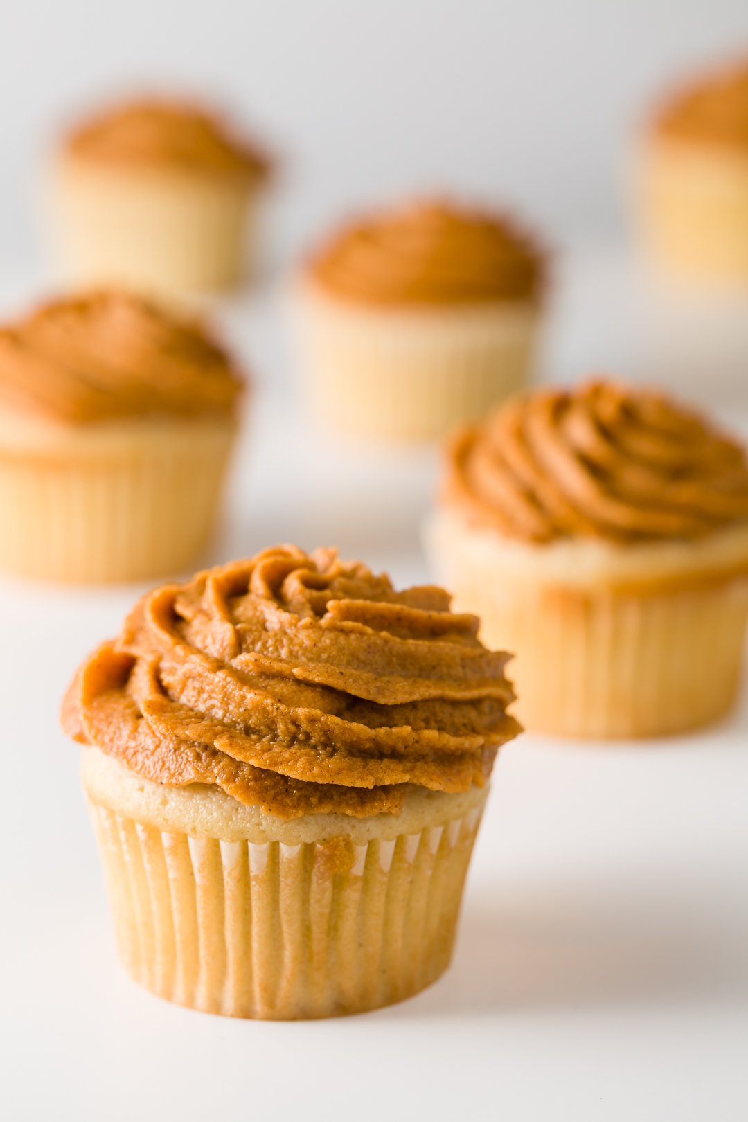 Pumpkin Pie Frosting Cupcake Project