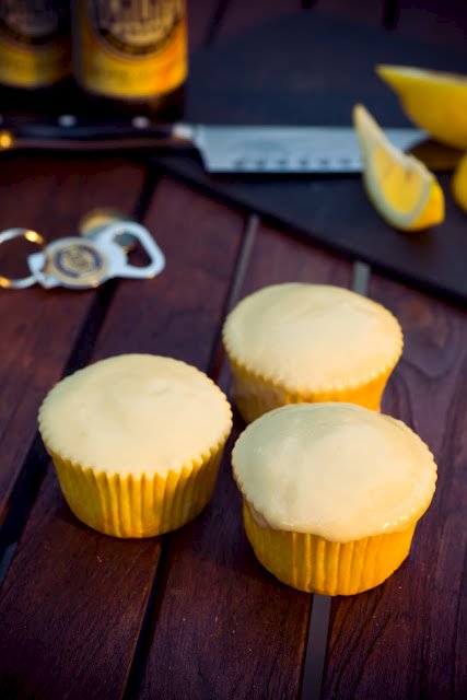 Hefeweizen (Wheat Beer) Cupcakes
