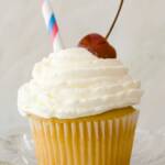 Vanilla Malt Cupcakes