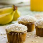 Banana Oat Cupcakes