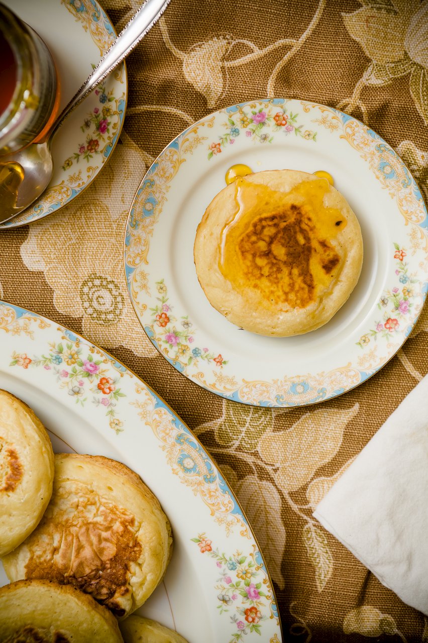 Homemade Crumpet Homemade Crumpet