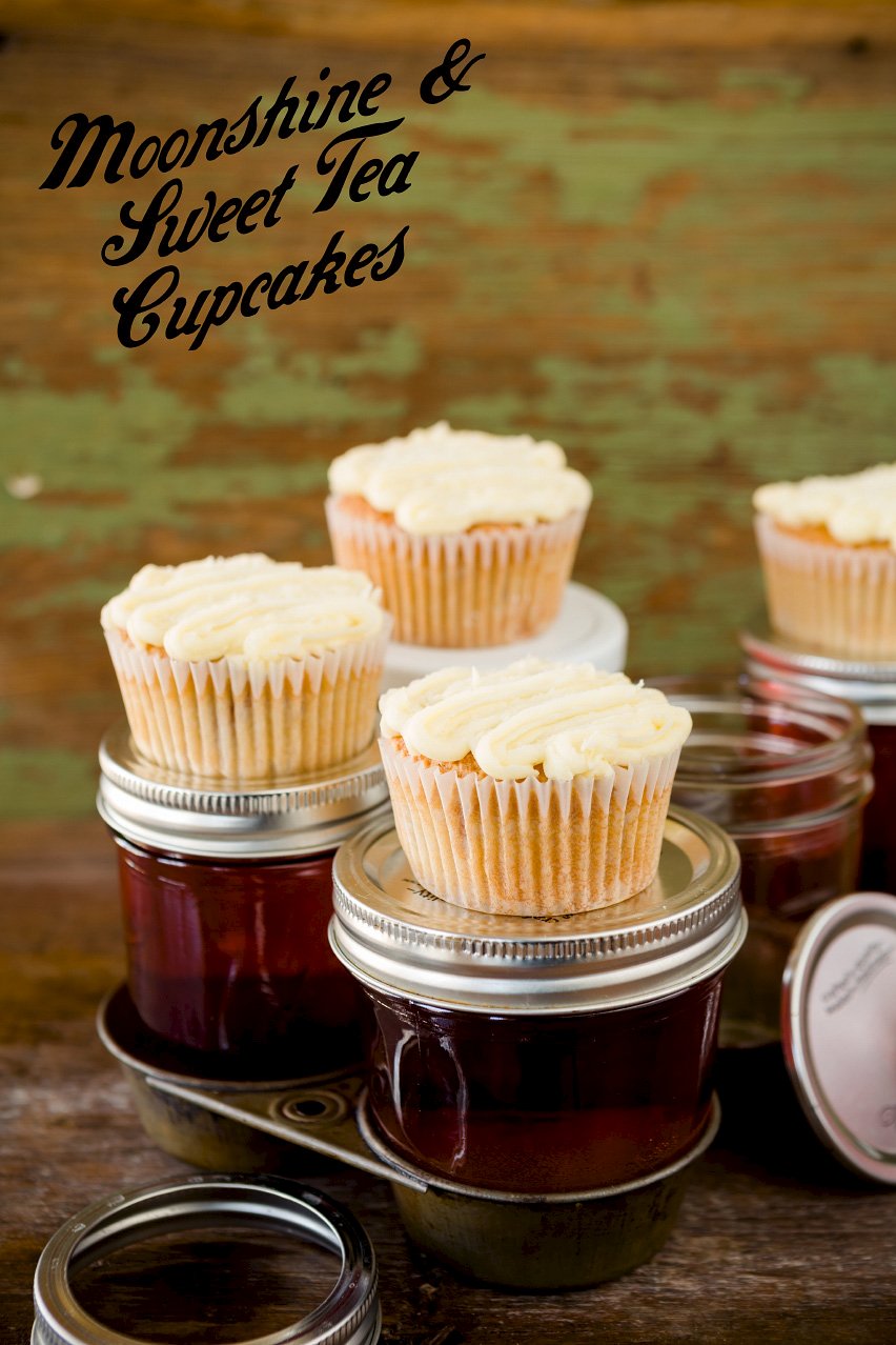 Moonshine and Sweet Tea Cupcakes Cupcake Project