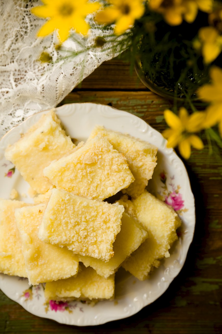 Sweet and Savory Parmesan Grits Bars A New Southern Classic Cupcake