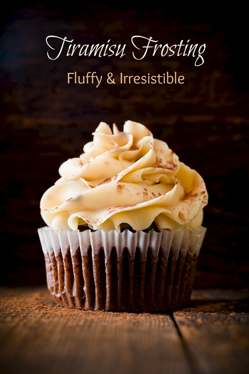 Fluffy and Irresistible Tiramisu Frosting | Cupcake Project