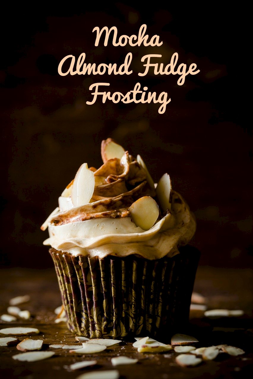 Mouthwatering Mocha Almond Fudge Frosting Cupcake Project