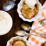 Peach Crumble