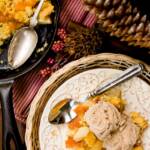 Cornbread Apple Cobbler