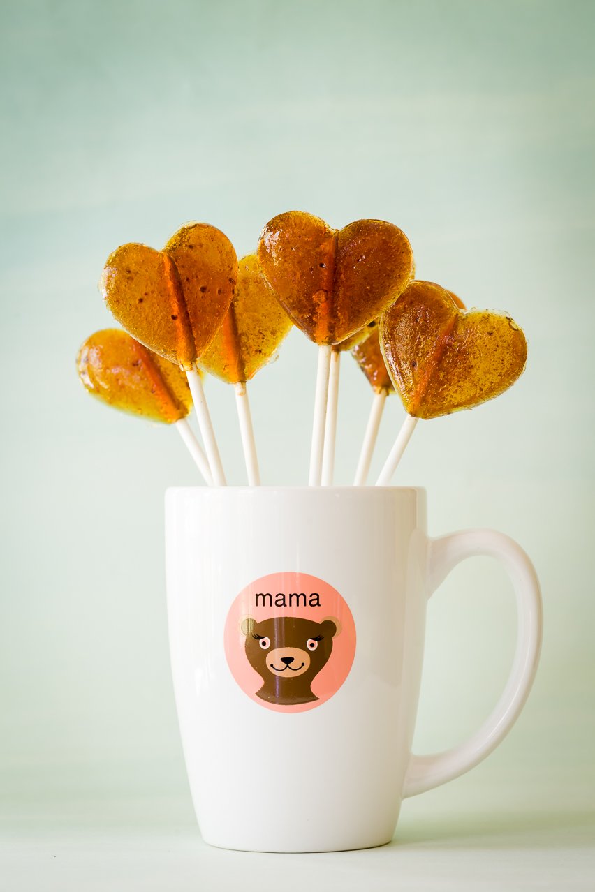Homemade CinnamonDusted Coffee Lollipops Cupcake Project