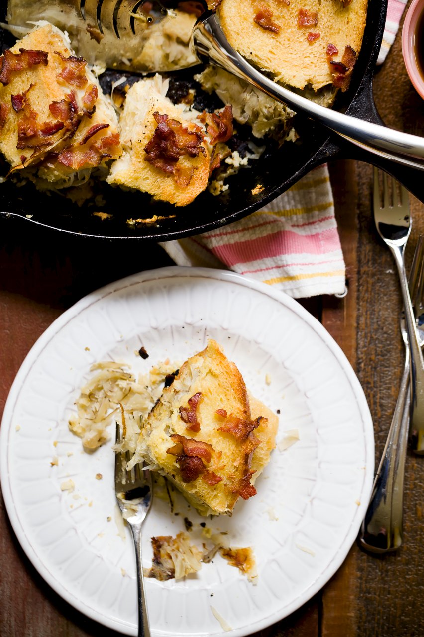 Maple Bacon Hash Brown French Toast Casserole Cupcake Project