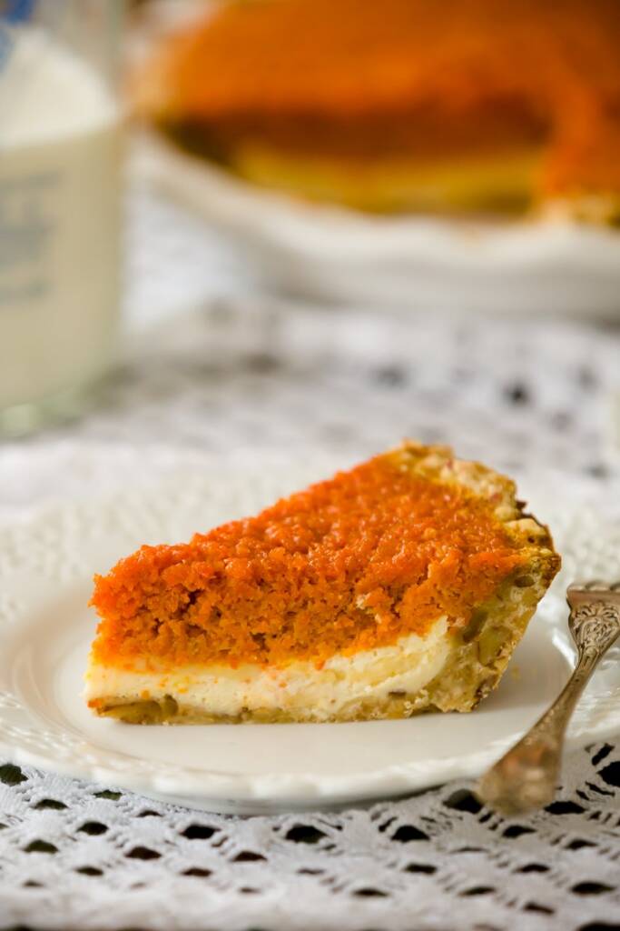 Showstopper Carrot Pie with Pecan Brown Sugar Crust Cupcake Project