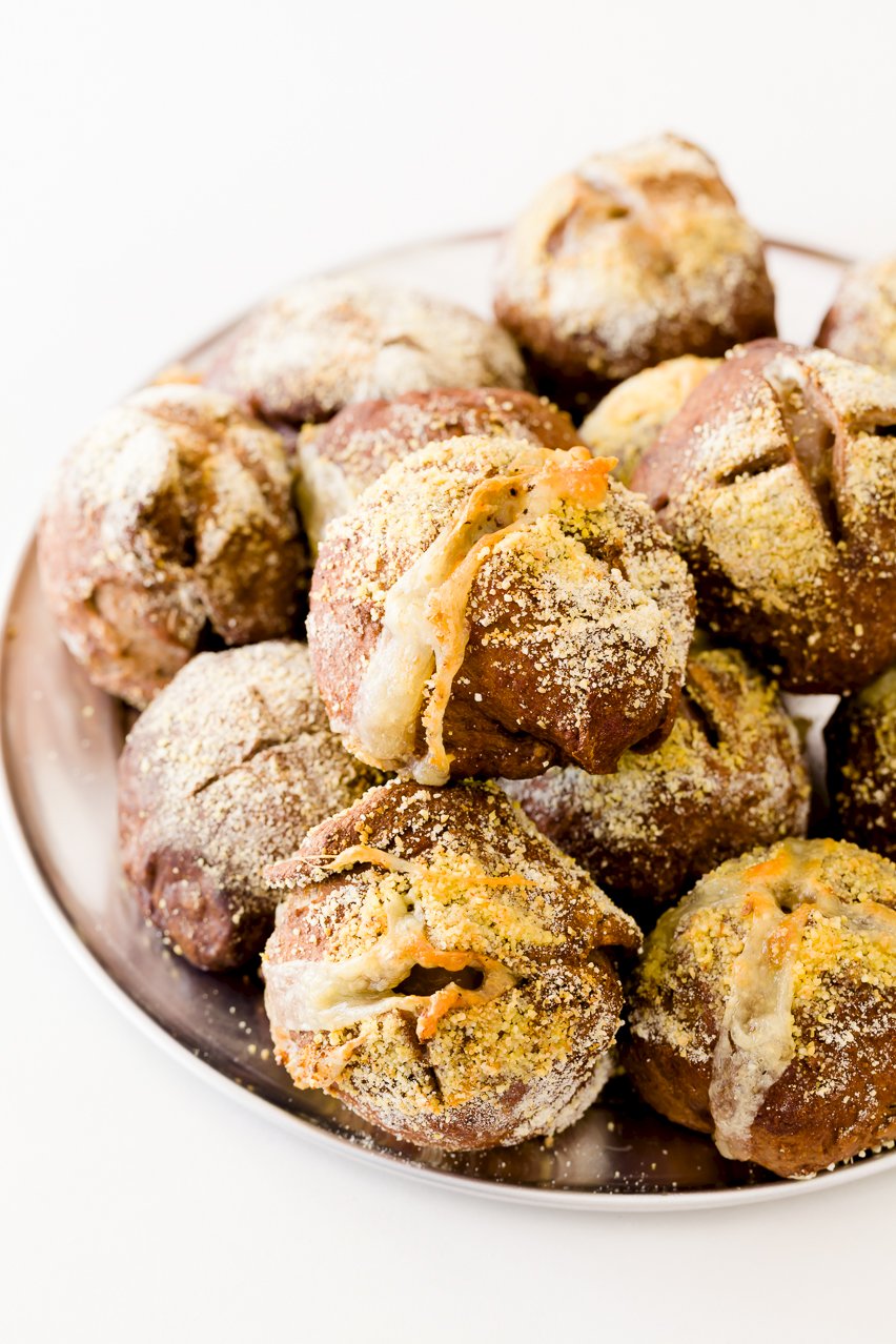 Stuffed Pumpernickel Pretzel Bites Cupcake Project Stuffed Pumpernickel Pretzel Bites Cupcake Project