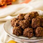 Chocolate Pumpkin Bites
