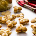 Caramelized Banana Spritz Cookies