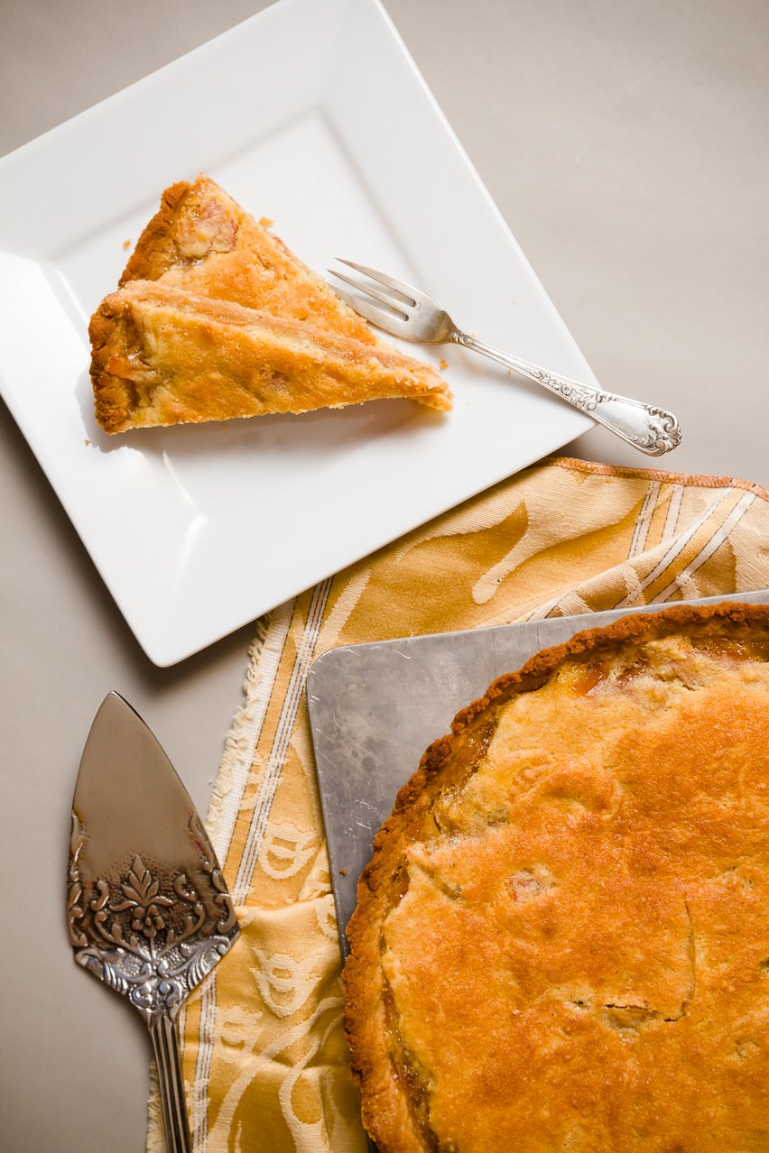 Orange Marmalade Bakewell Tart with Salted Honey Crust Cupcake Project