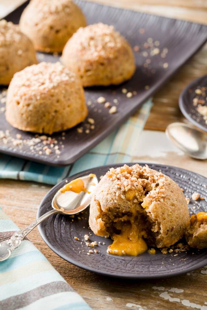 Spiced Carrot Lava Cakes Cupcake Project