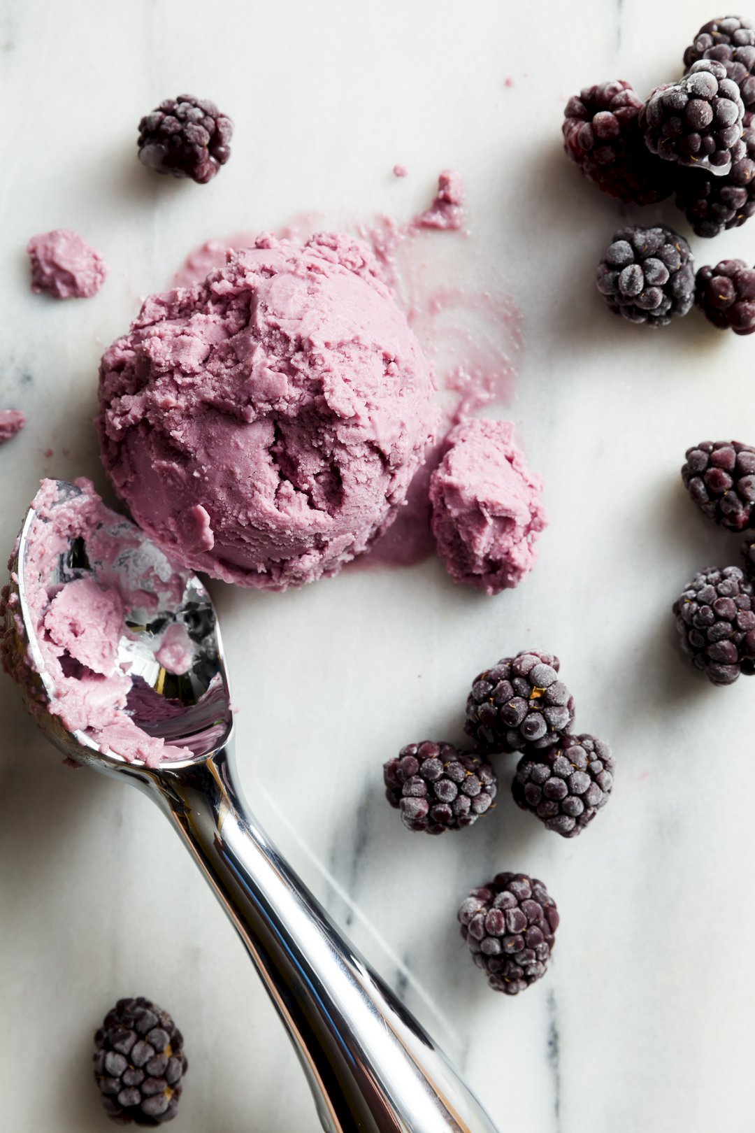 Vegan Blackberry Coconut Ice Cream with a Surprising Ingredient
