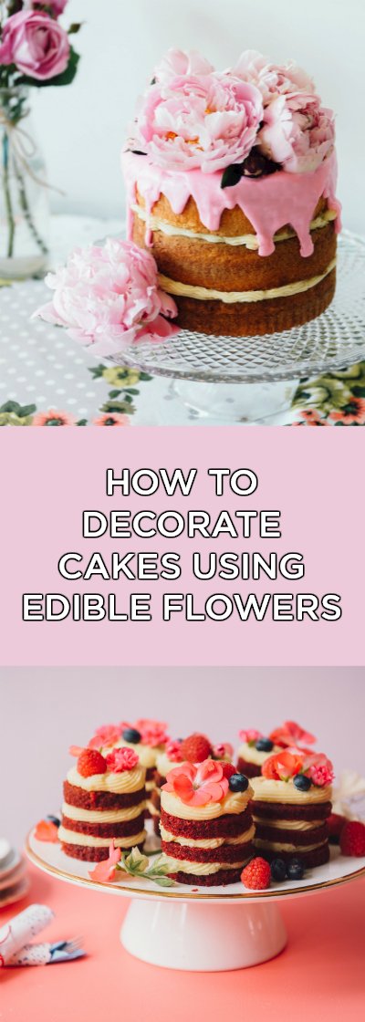 How to Decorate with Edible Flowers