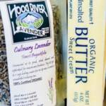 lavender butter with culinary lavender