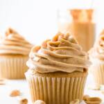 Peanut butter cupcakes