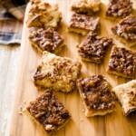 Barbecue Maple Syrup Pecan Bars