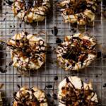 Turtle Cheesecake Cookies