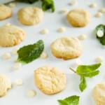 Mint White Chocolate Cookies