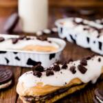 Cookies and Cream Eclairs
