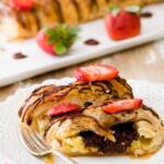 Chocolate Almond Cheese Danish