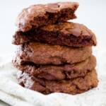 Double Chocolate Brownie Cookies