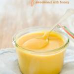 Honey Sweetened Orange Curd