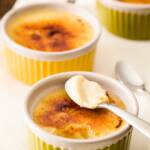 Slow Cooker Vanilla Bean Crème Brûlée