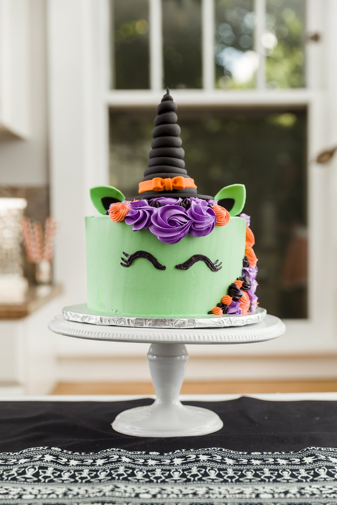 Halloween Witch Unicorn Cake | Cupcake Project