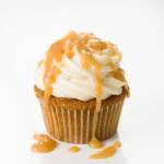 One butterscotch cupcake